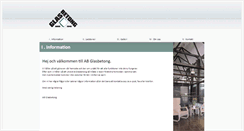 Desktop Screenshot of glasbetong.se